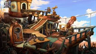 Deponia - let's play, walkthrough, longplay, part 1 (russian version)