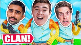 WE MADE A NEW CLAN! Ft  Lazarbeam & Vikkstar123