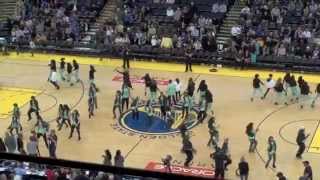 Chapkis Dance at Warriors Halftime Show