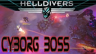 Helldivers - Como derrotar o CYBORG BOSS!