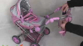 Gulliver Коляска с сумочкой для куклы