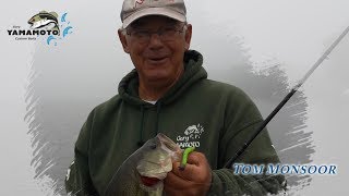 Gary Yamamoto Pro Tom Monsoor fishing small plastic Senko and mushroom head