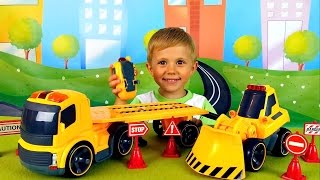 Рабочие Машинки для детей на радиоуправлении - Обзоры Игрушек от Даника