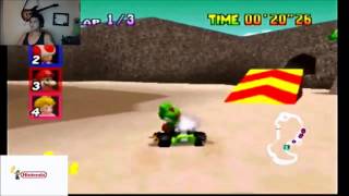 Mario Kart 64 Copa Hongo LOCO! Modo EXTRA