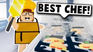 GETTING A NEW JOB AS A CHEF! (Roblox Cooking Simulator) Roblox Roleplay