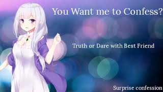 You Want me to Confess? | Truth or Dare with Best Friend (Surprise Confession) (F4A) [ASMR]