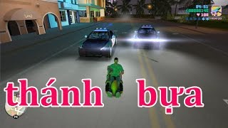 THÁNH BỰA TOMMY CHẠY XE ĐỒ CHƠI THÁCH THỨC CẢNH SÁT / BÌNH LUẬN GTA VICE CITY HD / MR THẮNG