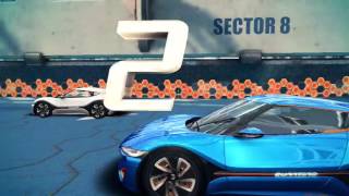 Asphalt 8 - Elite Cars Speed-Up Cup : Sector 8 Reverse - nanoFlowcell QUANTINO - 01:15:735