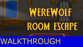 Werewolf Room Escape Walkthrough