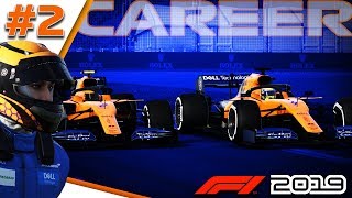 F1 2019 КАРЬЕРА #2: НАЧАЛО НАШЕГО ПЕРВОГО СЕЗОНА В Ф1!
