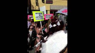 National Go Topless Day @ Venice Beach