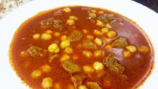 Нут с мясом (Etli Nohut Yemeği)