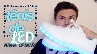 TENIS LED + COMPRAS NO ALIEXPRESS