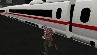 GTA CRMP обзор мода на скоростной электро поезд ICE