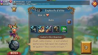 Lords mobile - 3* normal hero stage 7-12