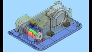 Схема устройства виброплиты Weber CF1