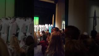 National anthem BHS graduation 2017