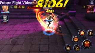 Marvel Future Fight - Lvl 58 Ghost Rider (Robbie Reyes) Shadowland Floor 20 (Solo clear+Build)