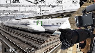Sony a6400 vs Japan Bullet Train Shinkansen High Speed Pass!!