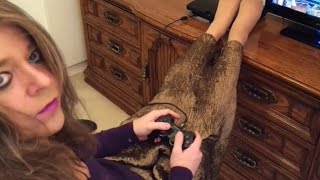 Tera the Crossdresser playing Dark Souls II