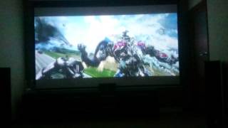 http://ProjectorMan.ru - Китайский HD Ready-проектор в домашнем кинотеатре