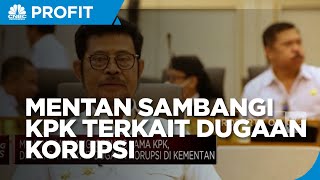 Mentan Sambangi Gedung Lama KPK Terkait Dugaan Korupsi
