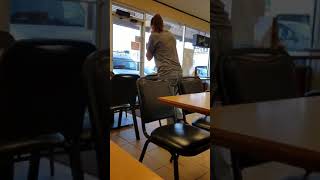 Girl falls sleep every minute while working