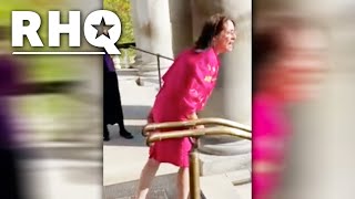 Elected "Karen" Goes Nuclear on Pro-Choice Demonstrators