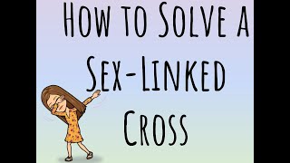 How to Solve a Sex Linked Cross