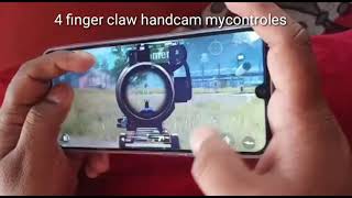 4 finger claw // pubg mobile my control
