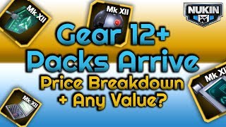 Gear 12+ Packs Arrive! | Pack Contents & Value Breakdown | SwGOH