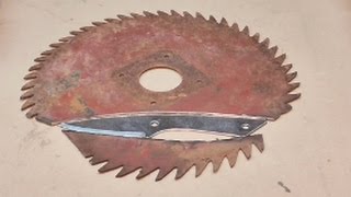 НОЖ для МЕТАНИЯ из пилы.