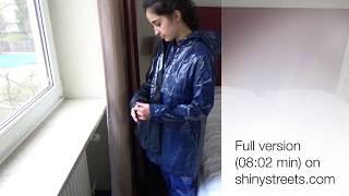 Trailer: Shiny girl in blue vinyl