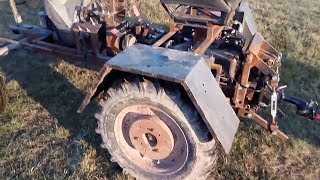 Самодельный минитрактор с дизелем Andoria  S - 301d
