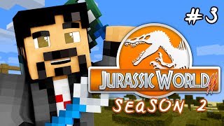 Minecraft Jurassic World 2 S2:  DANGEROUS EXPLORATION [Jurassic Craft Mod] #3