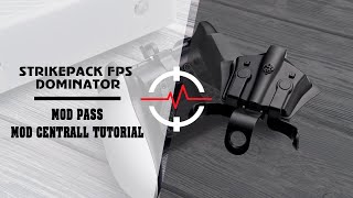 STRIKEPACK FPS DOMINATOR - Mod Pass/Mod Centrall Tutorial - Как подключить и начать пользоваться