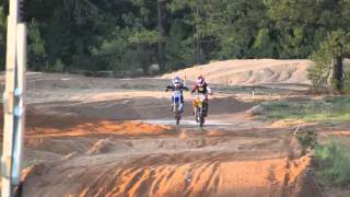 MX 50cc battle & crash