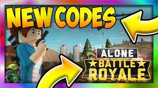 *1* NEW CODE ? ALONE ? Battle Royale ROBLOX