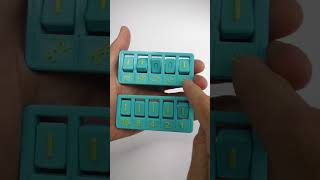 Дешифратор двоичного кода или информатика на 3D принтере #3dprinting #Shorts