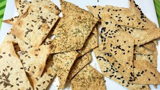 КРЕКЕРЫ ДОМАШНИЕ.  Здоровое Питание.  Healthy Food/