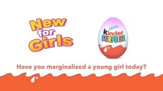 Kinder Surprise for Girls: Gender Surprise!