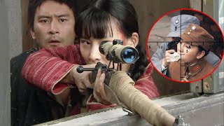 日軍司令耍陰招抓了國軍女隊長，藉機威脅國軍退兵，不料反被國軍狙擊手瞬殺！ ️ 抗日