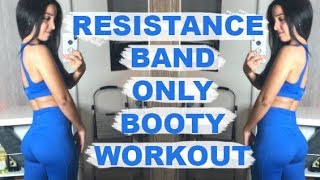 Resistance Band Only Booty Workout | At-Home Friendly!