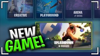 New splashdown game mode in Fortnite