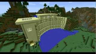 Minecraft Timelapse Dam (Дамба)