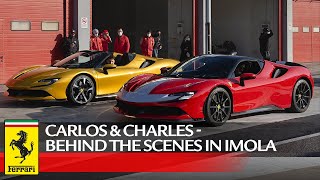 Carlos & Charles - Behind the Scenes in Imola
