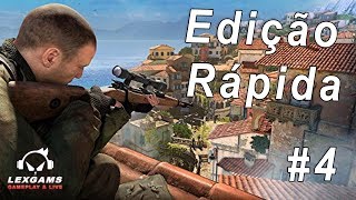 Sniper Elite 4 #4 Inicio da missão 2 - GTX 1060 Modo Ultra Setting 1080P/60Fs ( PT BR )