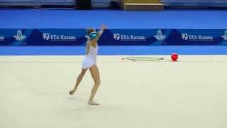 Кудрявцева Яна,мяч. Первенство России по гимнастике 2014 г.Казань