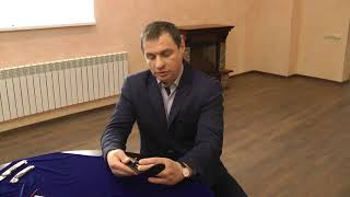 Складной нож №7 скинер из стали CPM S90V