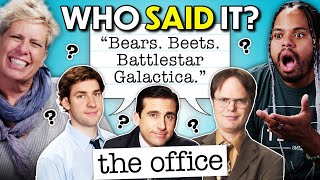 Can YOU Guess Who Said These Iconic Quotes From The Office? | React